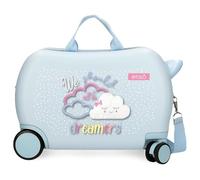 Enso Dreamer Maleta Infantil Azul 45x31x20 cms Rígida ABS 27,9L 1,8 kgs 2 Ruedas Equipaje Mano