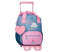 Enso Dreamer Mochila con Carro Azul 23x28x10 cms Poliéster 6,44L