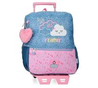Enso Dreamer Mochila con Carro Azul 25x32x12 cms Poliéster 9,6L