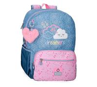 Enso Dreamer Mochila Escolar Adaptable a Carro Azul 32x42x14 cms Poliéster 18,82L