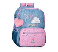 Enso Dreamer Mochila Escolar, Azul, 32x44x17 cms