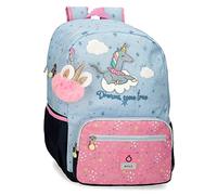Enso Dreams come true Mochila Escolar para Portátil Multicolor 32x42x14 cms Poliéster