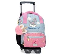Enso Dreams come true Mochila Preescolar con Carro Multicolor 23 cm x 28 cm x 10 cm Poliéster