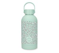 Enso Fleur Botella de Acero Inoxidable Verde 6,5x18,5x6,5 cms