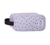 Enso Fleur Estuche Triple Multicolor 22x10x9 cms Poliéster