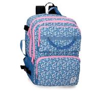 Enso Fleur Mochila de Cabina para Portátil Azul 28x40x20 cm Poliéster 22,4L