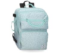 Enso Fleur Mochila de Cabina para Portátil Verde 28x40x20 cm Poliéster 22,4L