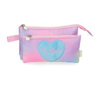 Enso Free Spirit Estuche Triple Multicolor 22x12x5 cms Poliéster