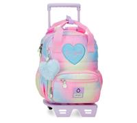 Enso Free Spirit Mochila con Carro Multicolor 23x25x10 cms Poliéster 6,44L