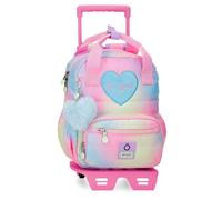 Enso Free Spirit Mochila con Carro Multicolor 23x25x10 cms Poliéster 6,44L