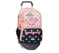 Enso Friends Together Mochila Escolar, Rosa, 32x44x17 cms