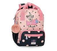 Enso Friends Together Mochila Adaptable Rosa 23x28x10 cms Poliéster 6,44L