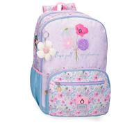 Enso Full of Flowers Mochila Escolar Rosa 32X44X17 cms Poliéster