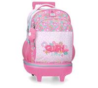Enso Girl Zone Mochila Compact Desmontable 2 Ruedas Fucsia 32x45x21 cm Poliéster 30,2L