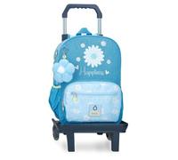 Enso Happiness Mochila Escolar con Carro Denim 30x38x12 cm Poliéster