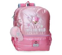 Enso Into The Wild Mochila Casual Rosa 27x33x11 cm Poliéster