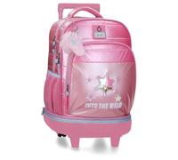 Enso Into The Wild Mochila Compact 2 Ruedas Rosa 33x44x21 cm Poliéster