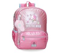 Enso Into The Wild Mochila Escolar Rosa 30x38x12 cm Poliéster