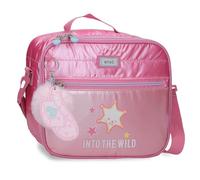 Enso Into The Wild Neceser Adaptable con Bandolera Rosa 25x21x11 cm Poliéster