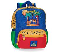 Enso Jungle Club Mochila Adaptable Multicolor 23x28x10 cms Poliéster 6,44L