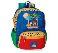 Enso Jungle Club Mochila pequeña Multicolor 23x28x10 cms Poliéster 6,44L