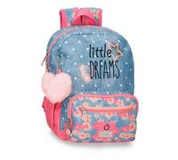 Enso Little Dreams Mochila Adaptable Rosa 23x28x10 cms Poliéster 6,44L…