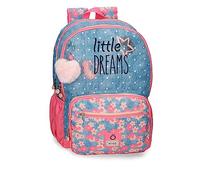 Enso Little Dreams Mochila Escolar Doble Compartimento Adaptable a Carro Rosa 32x44x17 cms Poliéster 23,94L