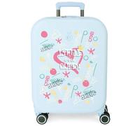 Enso Little Urban Queen Maleta de Cabina Azul 40x55x20 cms Rígido 3,16 kgs Cierre TSA ABS 3,16 kgs 37 L Equipaje de Mano