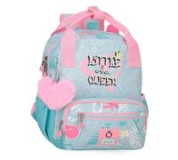 Enso Little Urban Queen Mochila Escolar Mochila Infantil Fabricada en Poliéster, Tirantes Anchos y Ajustables Que se adaptan, Bolsillo Frontal.