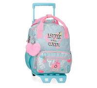 Enso Little Urban Queen Mochila Escolar Mochila Infantil Fabricada en Poliéster, Tirantes Anchos y Ajustables Que se adaptan, Bolsillo Frontal.