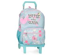 Enso Little Urban Queen Mochila Escolar Mochila Infantil Fabricada en Poliéster, Tirantes Anchos y Ajustables Que se adaptan, Bolsillo Frontal.
