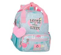 Enso Little Urban Queen Mochila Escolar Mochila Infantil Fabricada en Poliéster, Tirantes Anchos y Ajustables Que se adaptan, Bolsillo Frontal.