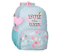 Enso Little Urban Queen Mochila Escolar Mochila Infantil Fabricada en Poliéster, Tirantes Anchos y Ajustables Que se adaptan, Bolsillo Frontal.