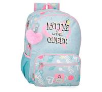 Enso Little Urban Queen Mochila Escolar Mochila Infantil Fabricada en Poliéster, Tirantes Anchos y Ajustables Que se adaptan, Bolsillo Frontal.