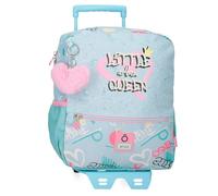 Enso Little Urban Queen Mochila Escolar Mochila Infantil Fabricada en Poliéster, Tirantes Anchos y Ajustables Que se adaptan, Bolsillo Frontal.