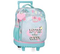 Enso Little Urban Queen Mochila Escolar Mochila Infantil Fabricada en Poliéster, Tirantes Anchos y Ajustables Que se adaptan, Bolsillo Frontal.