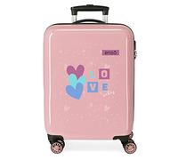 Enso Love Vibes, Equipaje De Mano Niñas, Rosa (Pink), Talla Unica