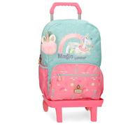Enso Magic summer Mochila Escolar con Carro Multicolor 32x42x15 cms Poliéster 20,16L