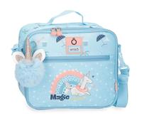 Enso Magic Summer Bandolera porta alimentos térmica Azul 25x21x11 cms Poliéster