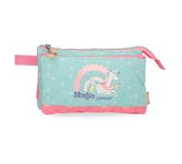 Enso Magic summer Estuche Triple Multicolor 22x12x5 cms Poliéster by Joumma Bags
