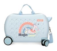 Enso Magic Summer Maleta Infantil Azul 45x31x20 cms Rígido 1,8 kgs Cierre de combinación lateral ABS 1,8 kgs 27,9L Equipaje de mano