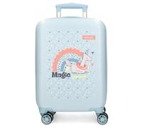 Enso Magic Summer Maleta Infantil, Fabricada en ABS, Ruedas Dobles de Giro multidireccional, Múltiples Formas de Usarlo