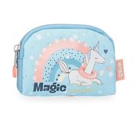 Enso Magic Summer Monedero Azul 12x8x2 cms Poliéster