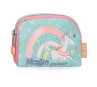 Enso Magic summer Monedero Multicolor 12x8x2 cms Poliéster by Joumma Bags