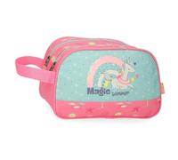 Enso Magic Summer Neceser Dos Compartimentos Adaptable Multicolor 26x16x11 cms Poliéster by Joumma Bags