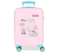 Enso Magic Unicorn Maleta de Cabina Rosa 33x50x20 cms Rígido 2 kgs Cierre de combinación Lateral ABS 2 kgs 33L Equipaje de Mano