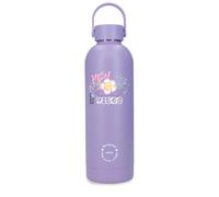 Enso Magical New Vibes Botella de Acero Inoxidable Morado con Capacidad para 500ml y Medidas 7 x 23 cms Acero Inoxidable