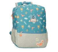 Enso Mr Crab Mochila de Paseo Azul 25x32x12 cms Poliéster by Joumma Bags