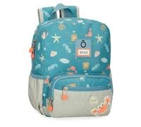 Enso Mr Crab Mochila Preescolar Adaptable a Carro Azul 23x28x10 cms Poliéster 6,44L