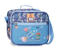 Enso New Friends Bandolera Porta Alimentos térmica Azul 25x21x11 cms Poliéster